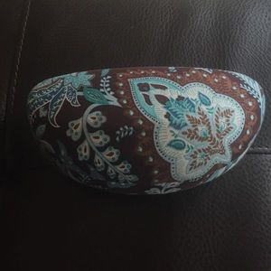 Vera Bradley sunglass case in Java Blue