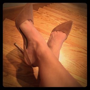 Suede Heels