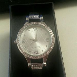 Silver watch