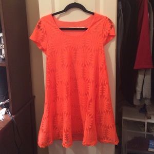 🔶HP🔶 Urban outfitters orange floral dress