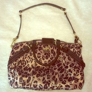 Leopard Print Coach handbag