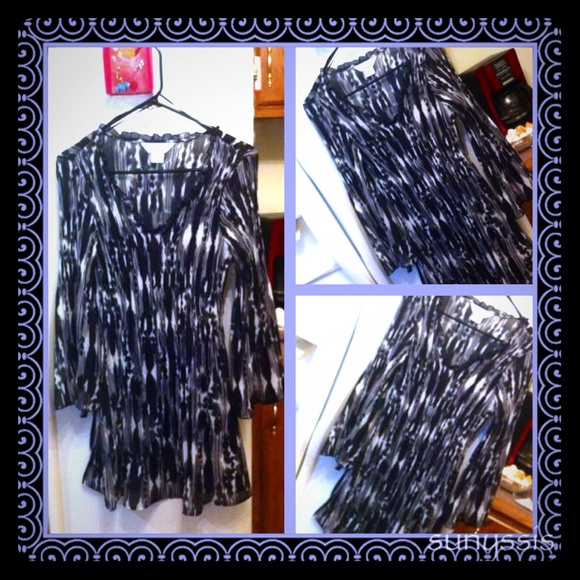 Allison Taylor Semi Sheer Tunic