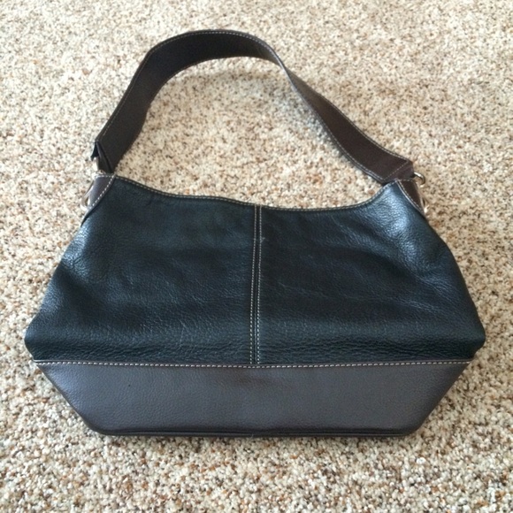Brown and black purse!