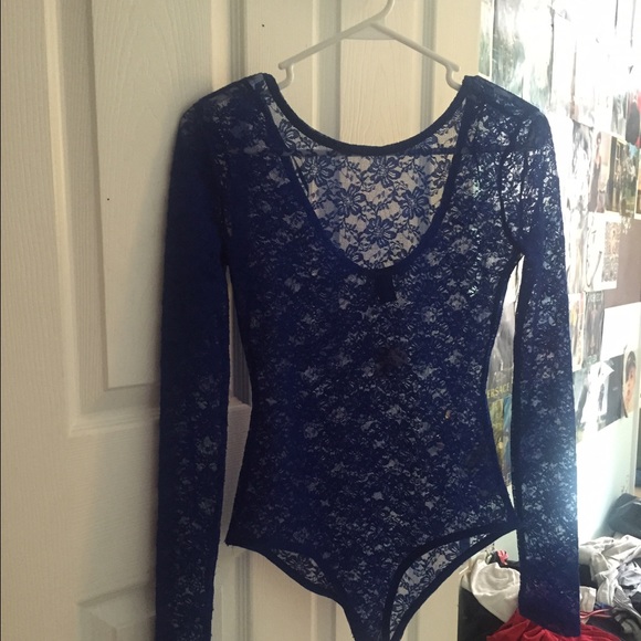 SOLD - Lace Bodysuit - Picture 2 of 3