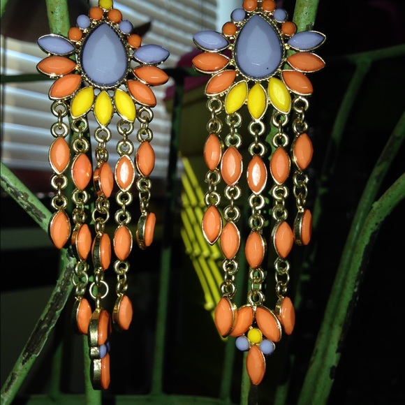 Multicolor chandelier - Picture 2 of 2