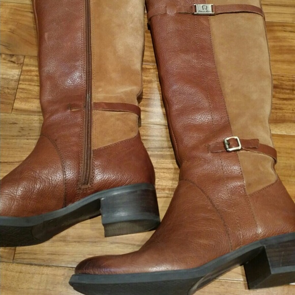 Etienne Aigner Colton brown boots size 7