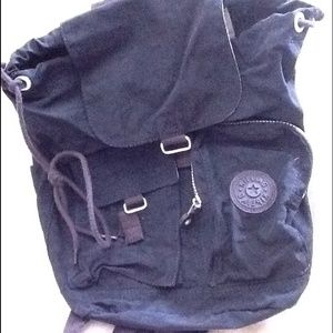 Kipling Navy Backpack Purse