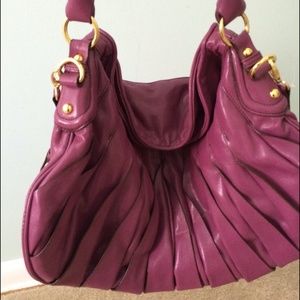 steve madden pink/purple handbag