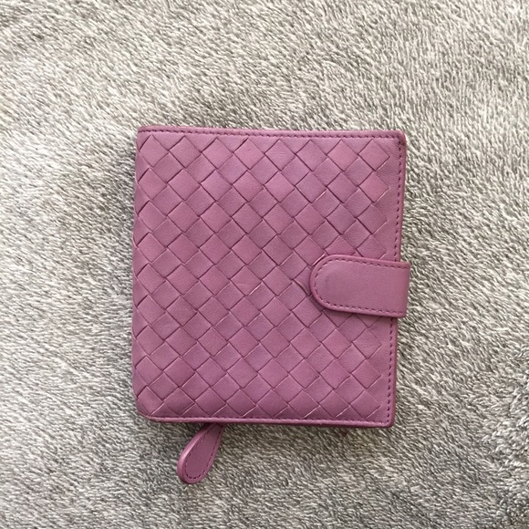 Purple Bottega Veneta Wallet