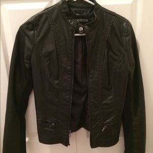 Express leather jacket