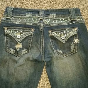 Miss Me Camo Jeans Sz 28