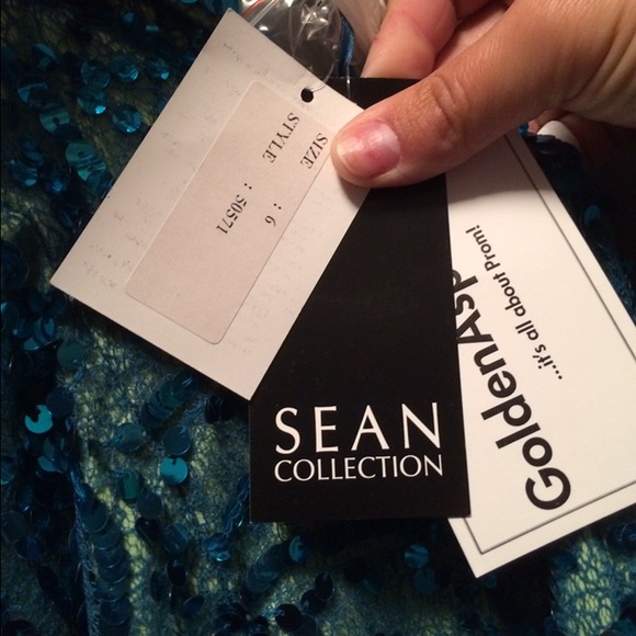 Beautiful never worn prom dress/evening gown sz 6 - Picture 2 of 4