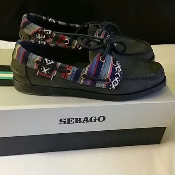 SOLD! FINAL SALE! SEBAGO leather boat shoe - Picture 2 of 4