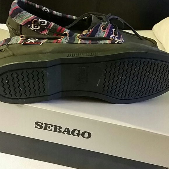 SOLD! FINAL SALE! SEBAGO leather boat shoe - Picture 4 of 4
