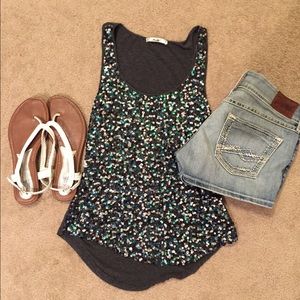 Very cute sparkly sequin tank top