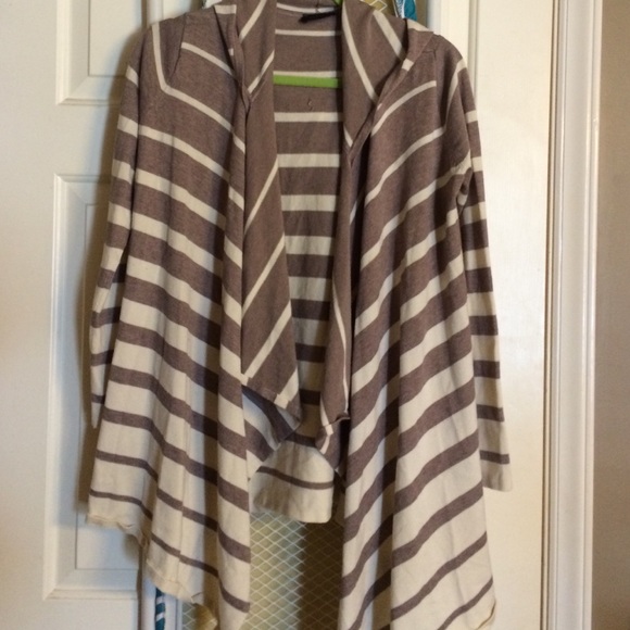 Striped cardigan