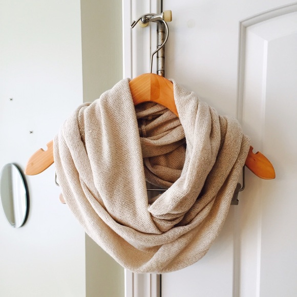 Ann Taylor Accessories - Tan Infiniti scarf