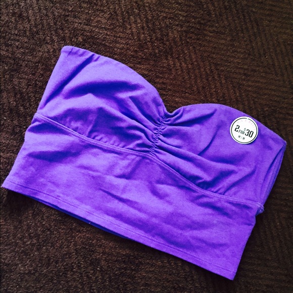 vs purple bralette