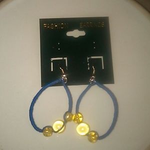 Hand wrapped earrings