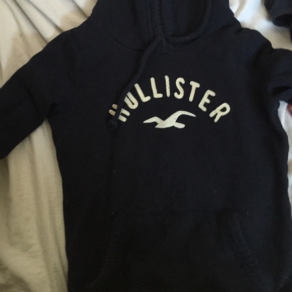 Hollister dark blue hoodie