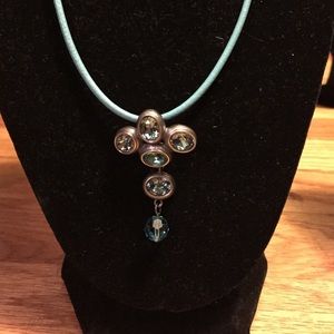 TC Turquoise Necklace slider/enhancer