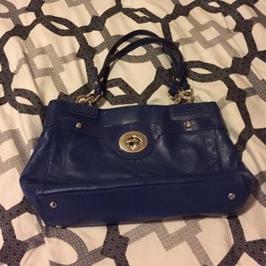 Blue Coach Handbag