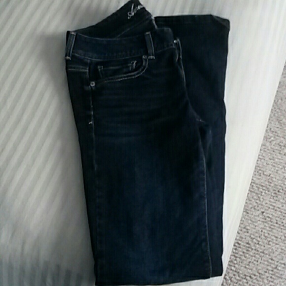 American Eagle boot cut dark wash jeans