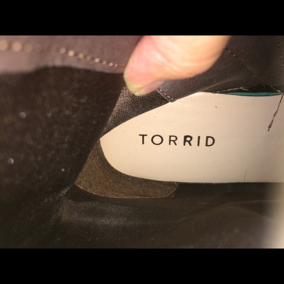 Torrid Brown Buckle Boots - Picture 3 of 4