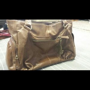 Brown Leather Oakley Purse