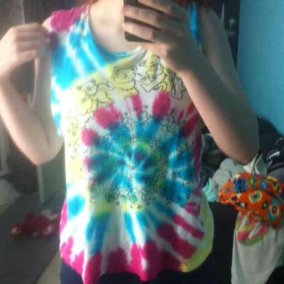 Grateful dead muscle tee