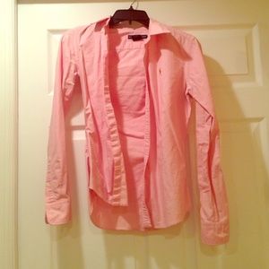 Pink Ralph Lauren Oxford