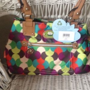 Lily bloom multicolor purse NWT
