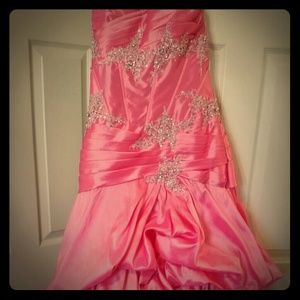 Pink pageant dress