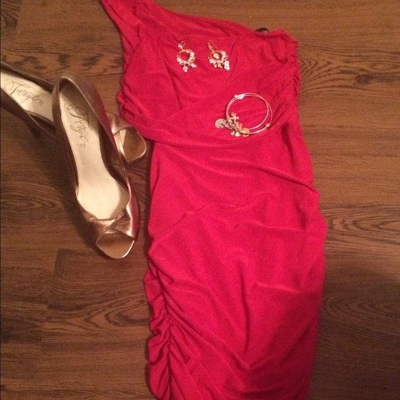 Red Hot Mini Dress!