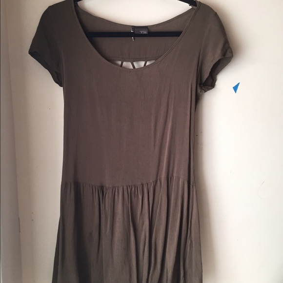 Babydoll Dress with Crisscrossed Back - Picture 1 of 3