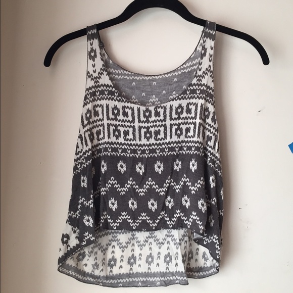Tribal Cropped Top - Picture 1 of 2