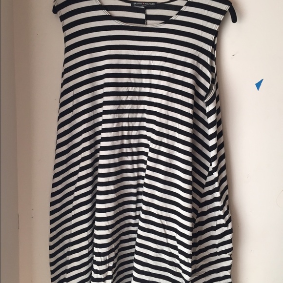 Stripped Dress - Picture 1 of 3