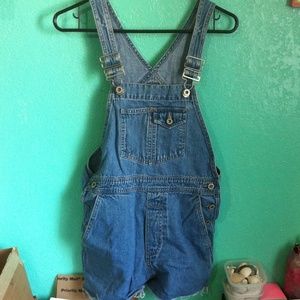 Vintage Denim Overalls