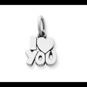 James Avery "I love you" charm