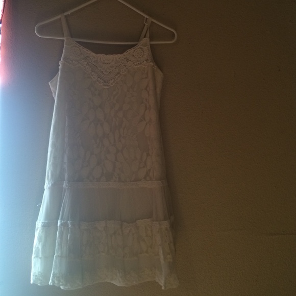 Forever 21 medium off white dress