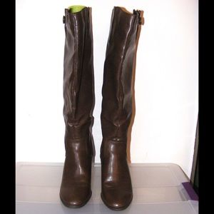 Brown Bass&Co. Knee High Boots
