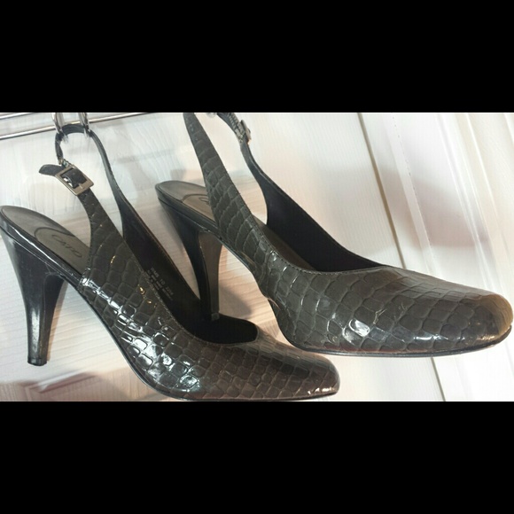 Cato | Shoes | Cato Womens Grey Slingback Shoes | Poshmark