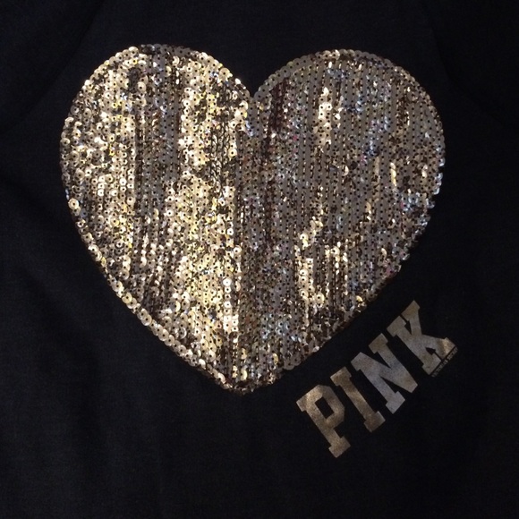 Navy blue Victoria's Secret PINK pants & hoodie
