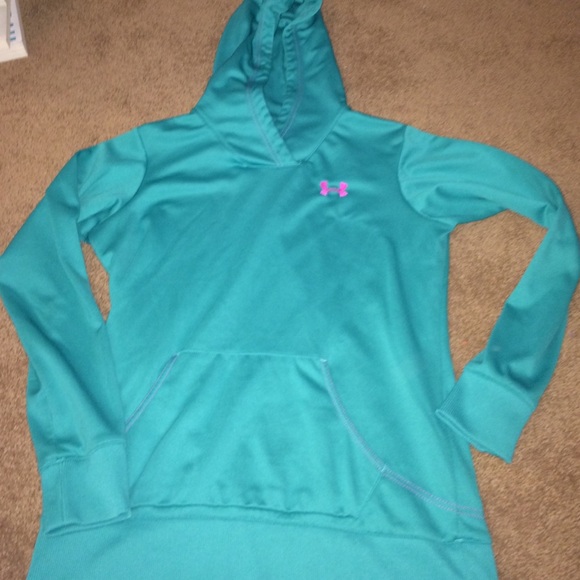 Medium teal Under Armour sweatshirt