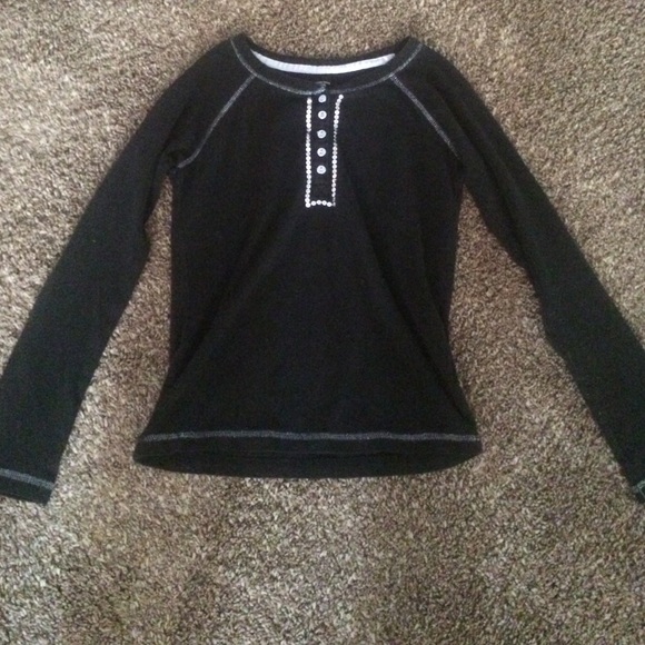 long sleeve sparkle top