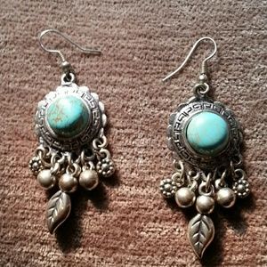 Turquoise Silver earrings