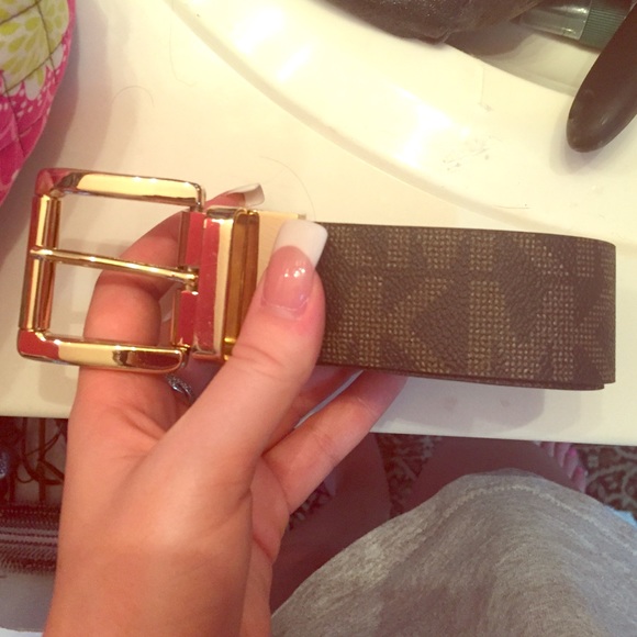 Michael Kors monogram belt