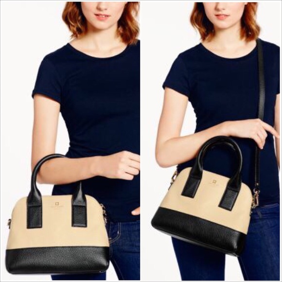 Sold-- Authentic Kate Spade Satchel Bag - Picture 3 of 4