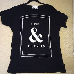Wildfox Love & Icecream Tee