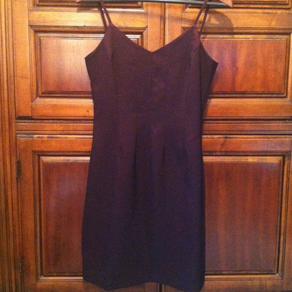 Jacqueline Ferrar Dresses & Skirts - Burgundy wine color cocktail dress